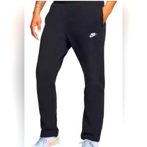 Nike Men's Sportswear Club Fleece Pants-Black